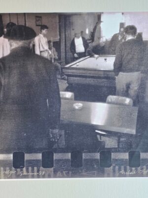 Joueurs de billards girondins, vie quotidienne dans le Café des Sports