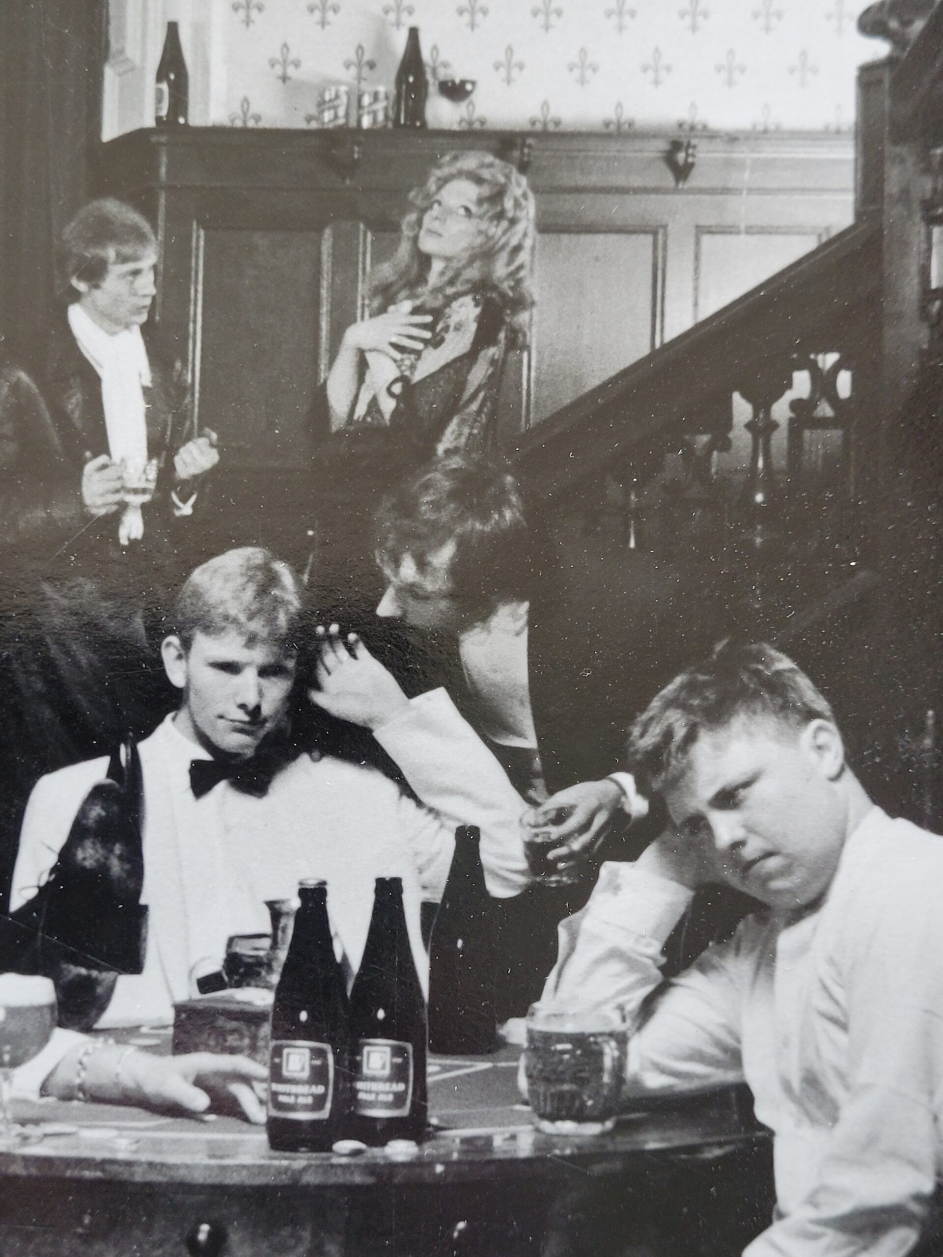 Tiddlywinks college students drinking Whitbread at Crystal Palace, the photographer's first ever orgy, by Michael Joseph – Image 6