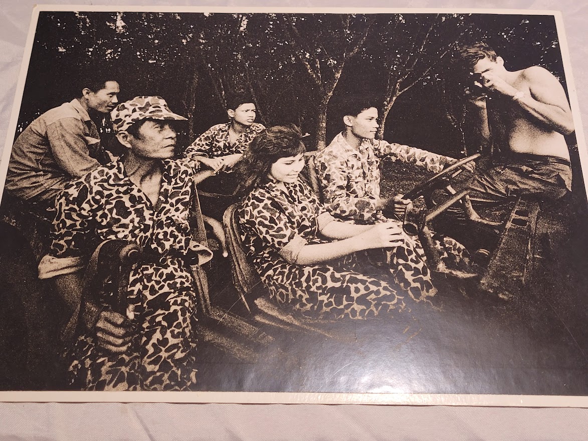 Female Soldier in south Vietnam, magazine cover plus print featuring the photographer by Michael Joseph – Image 2