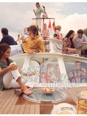 « Gordon’s Gin Boat Party », issue de la Groovy Groups Alcohol Collection de Michael Joseph :