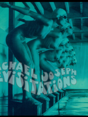 Turquoise-vert prêt à plonger, Collection Nu mais pas grossier, Photographie publicitaire londonienne Carte postale de Michael Joseph