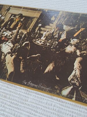 Album Vinyl Beggars Banquet - signé par le photographe, musique par les Rolling Stones, photo prise à Sarum Chase