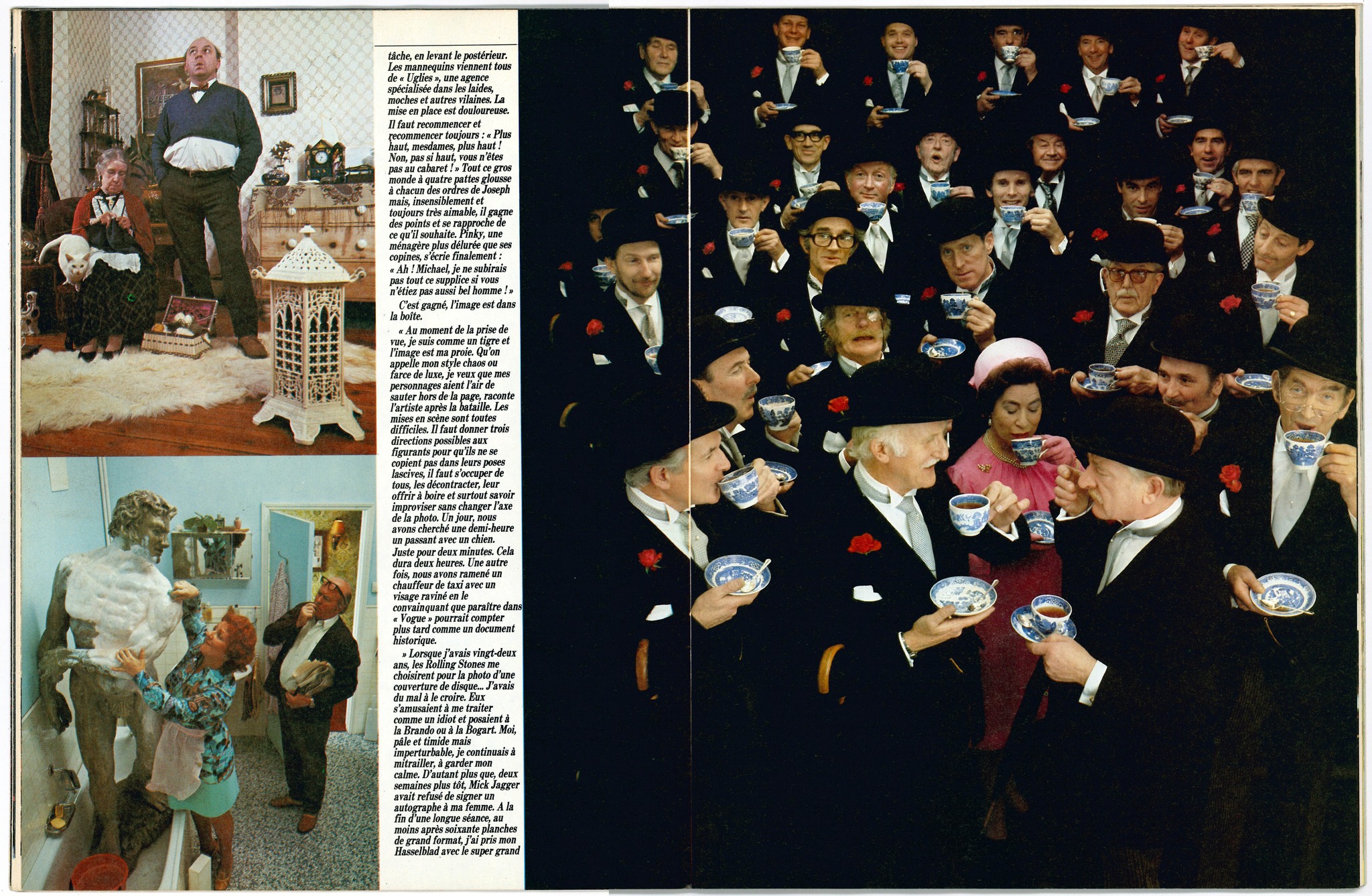 Michael Joseph, Photographe Publicités Londres - Article dans Echo des Savanes - magazine francophone – Image 3