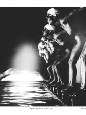 Faux départ - affiche de la série "Pool Ladies" pour US Playboy interview photo-shoot par Michael Joseph