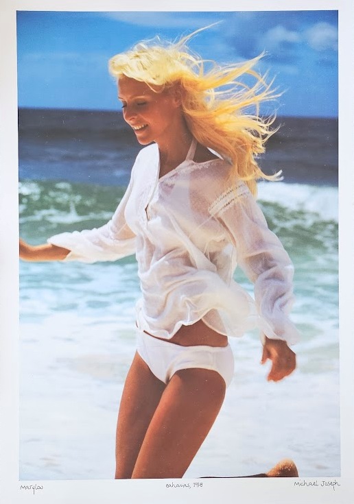 Marylou, affiche - issue de la série Bahama Beach Blonde, années 1970 par Michael Joseph – Image 4