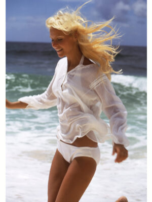 Marylou, affiche - issue de la série Bahama Beach Blonde, années 1970 par Michael Joseph